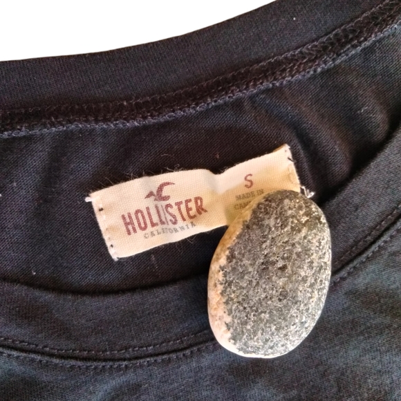 Hollister Black Rock N Roll Will Save Our Souls Shirt Sz. M - Picture 3 of 4